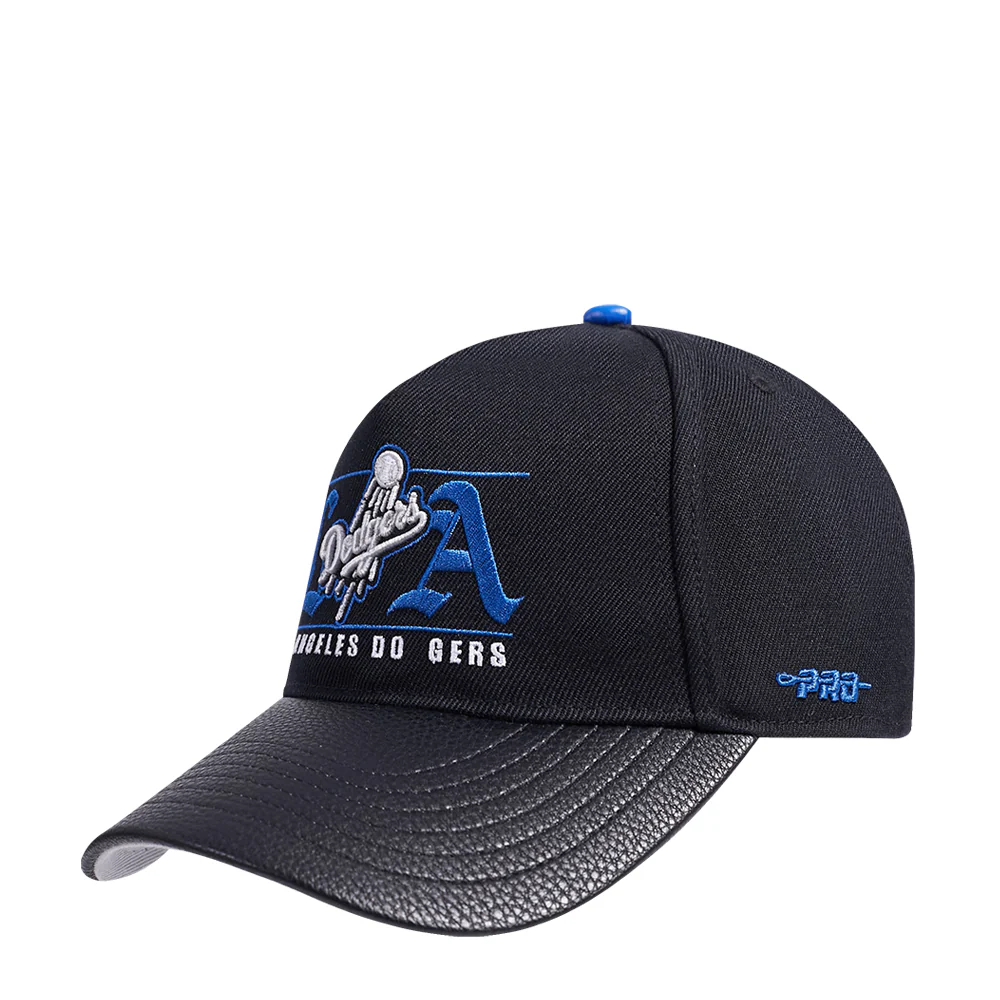 Dodgers Loyalty Triple Front Pinch Front Strapback - Image 3