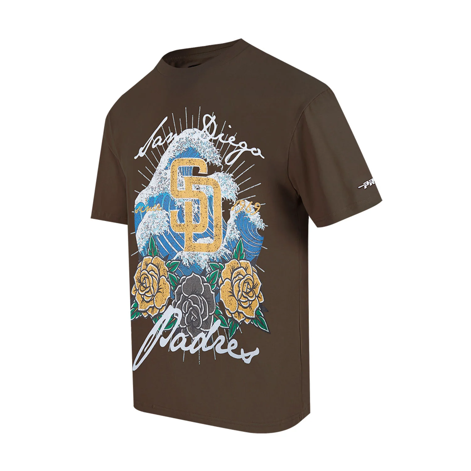San Diego Padres Wave & Roses Tee -Mens - Image 2