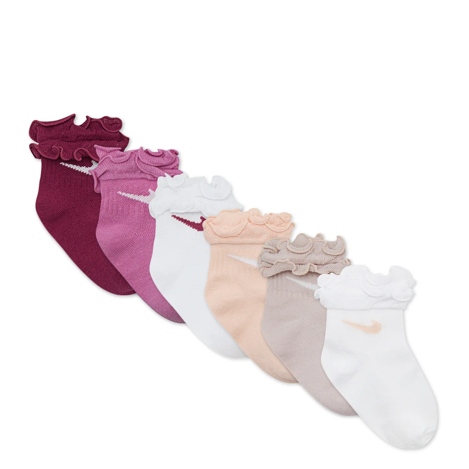6 Pack Infant Ruffle Sock - Image 2