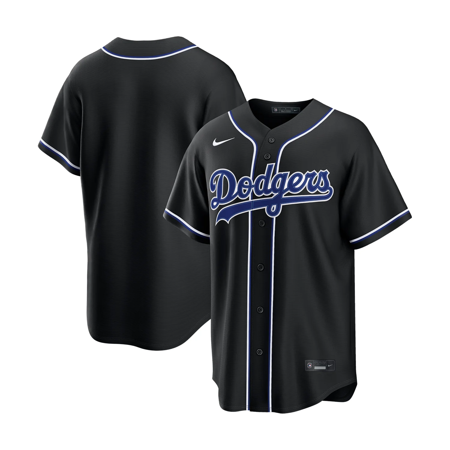 2026 Dodgers Black Replica Jersey -Mens
