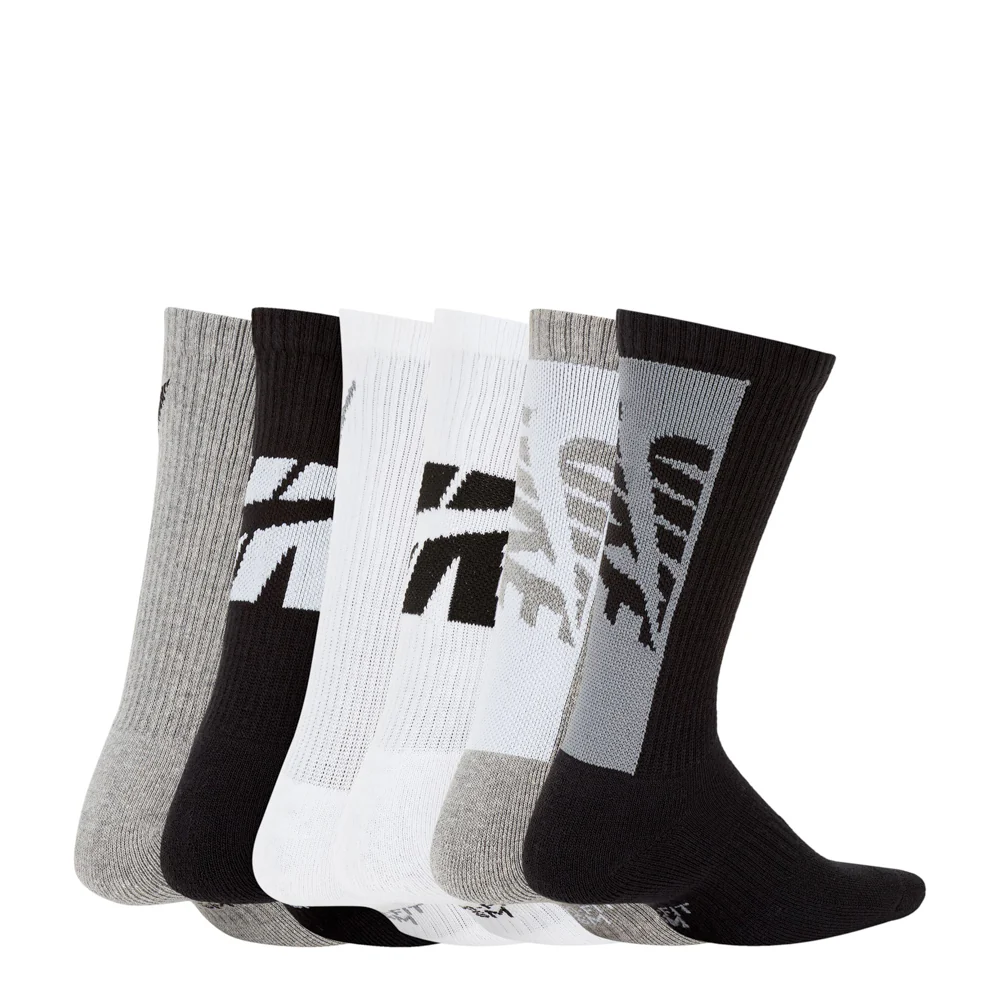 6 Pack Youth Everyday Cushioned Crew - Image 2