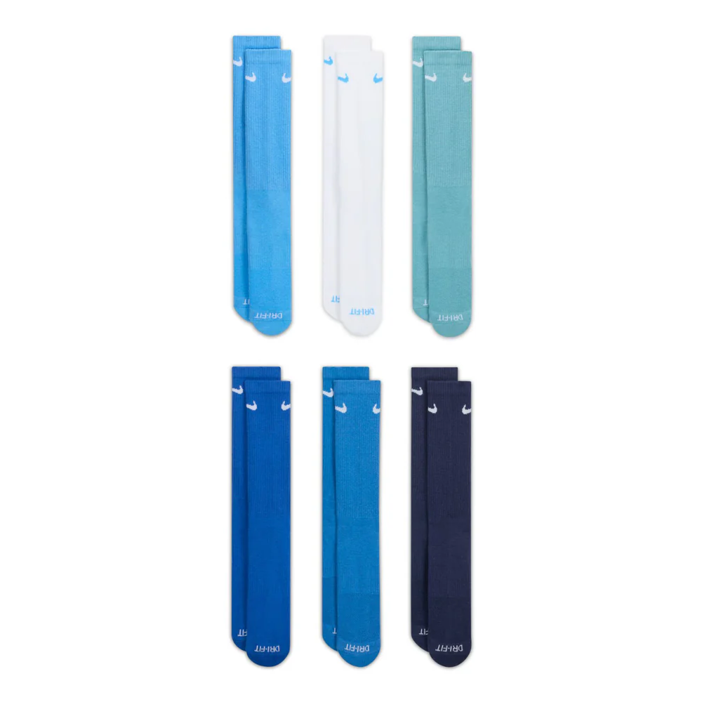 6 Pack Unisex Everyday Plus Cushioned Crew - Image 2