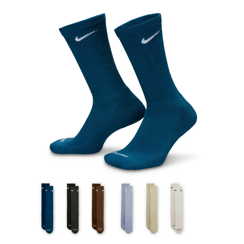 6 Pack Unisex Everyday Plus Cushioned Crew