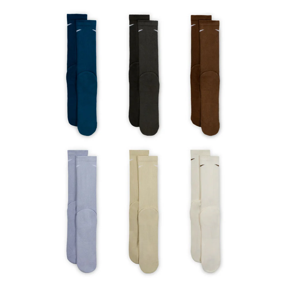 6 Pack Unisex Everyday Plus Cushioned Crew - Image 3
