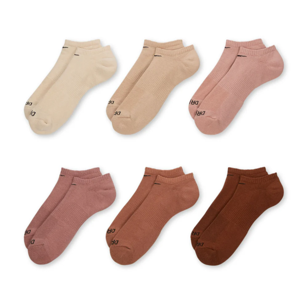 6 Pack Unisex Everyday Plus Cushioned No Show - Image 2