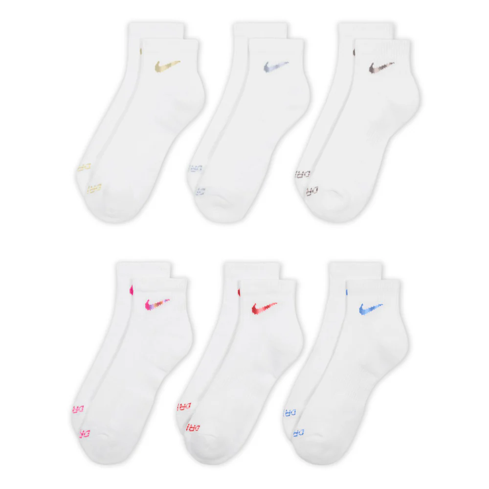 6 Pack Unisex Everyday Plus Cushioned Quarter - Image 2