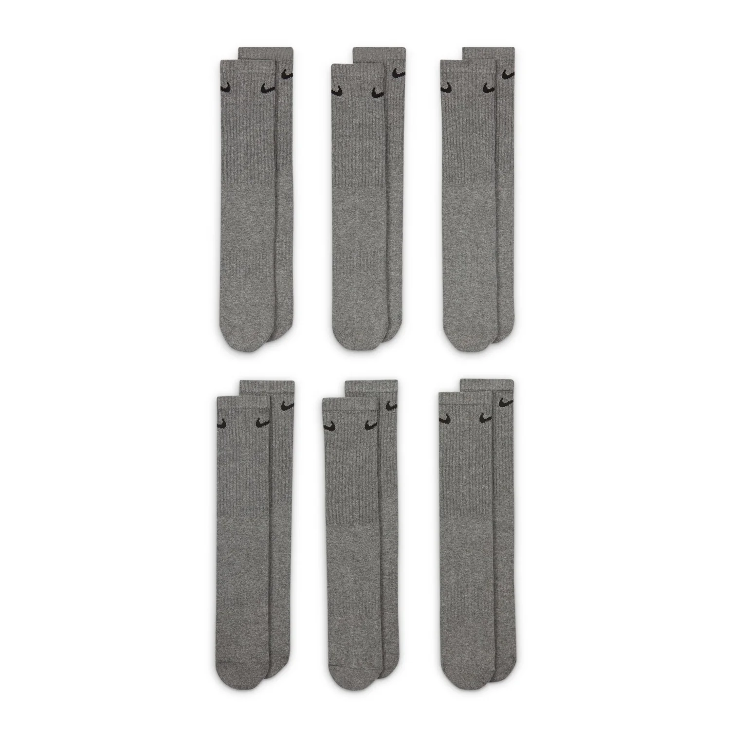 6 Pack Unisex Everyday Cushion Crew - Image 2