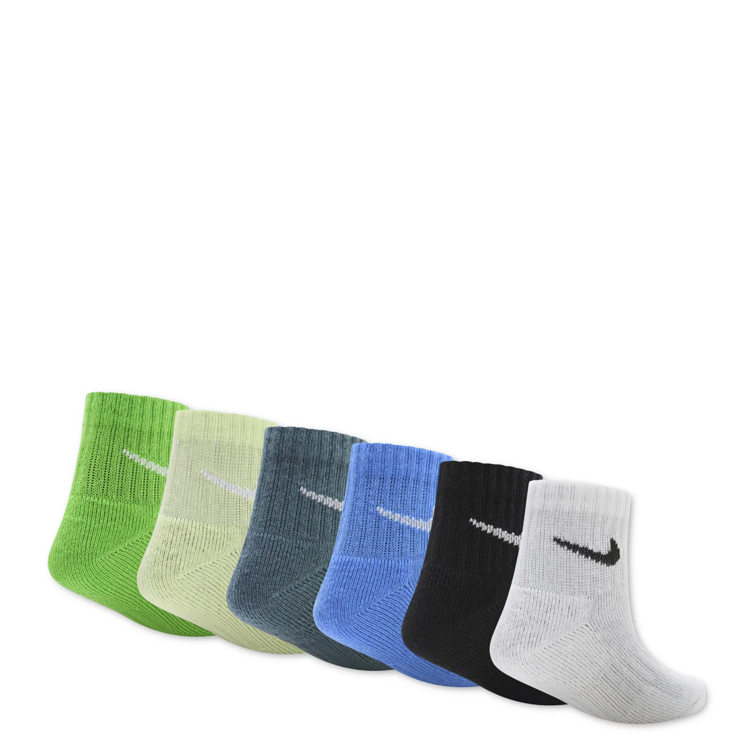 6 Pack X-Small Dri-Fit Performance Basic Quarter - Image 2