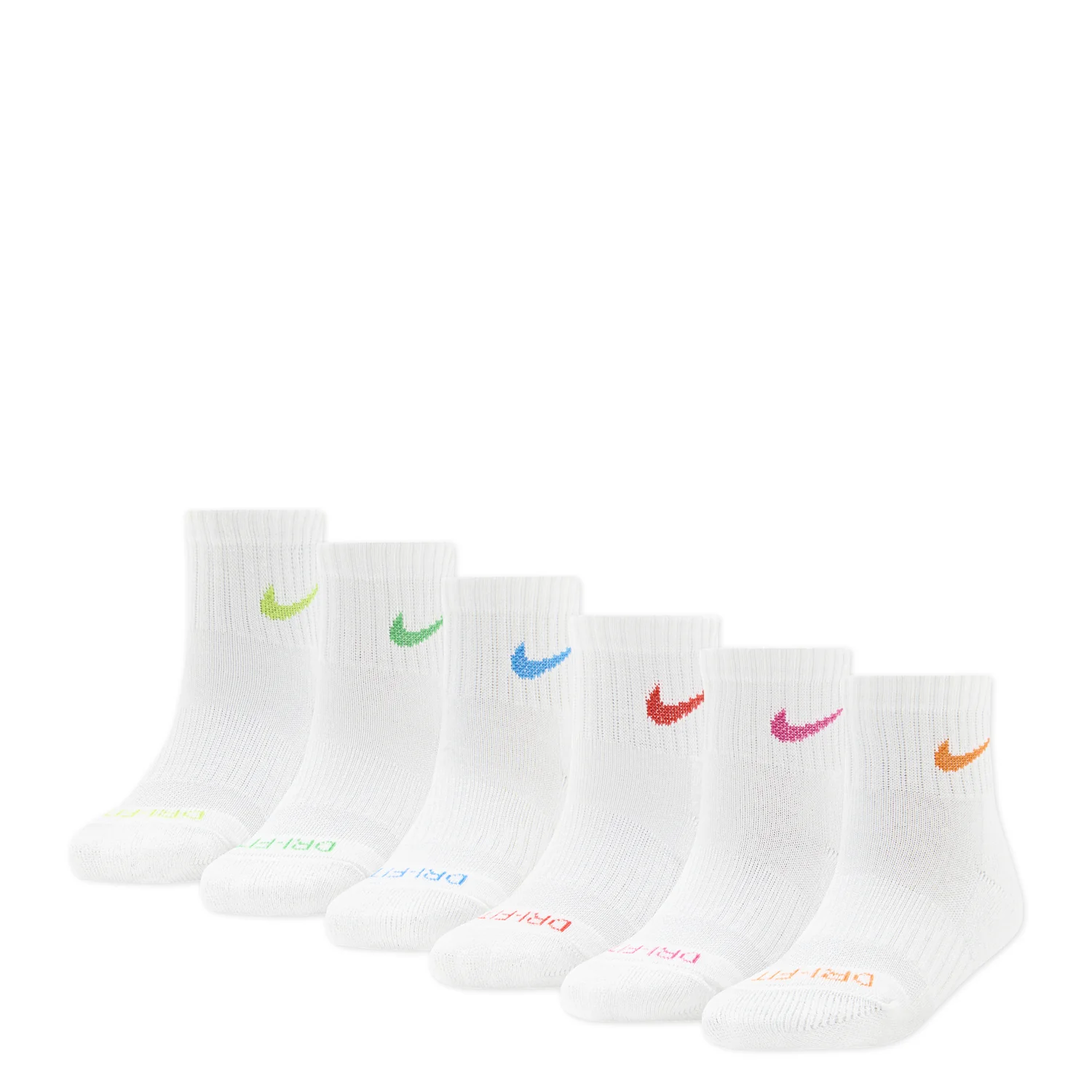 6 Pack X-Small Dri-Fit Performance Basic Quarter