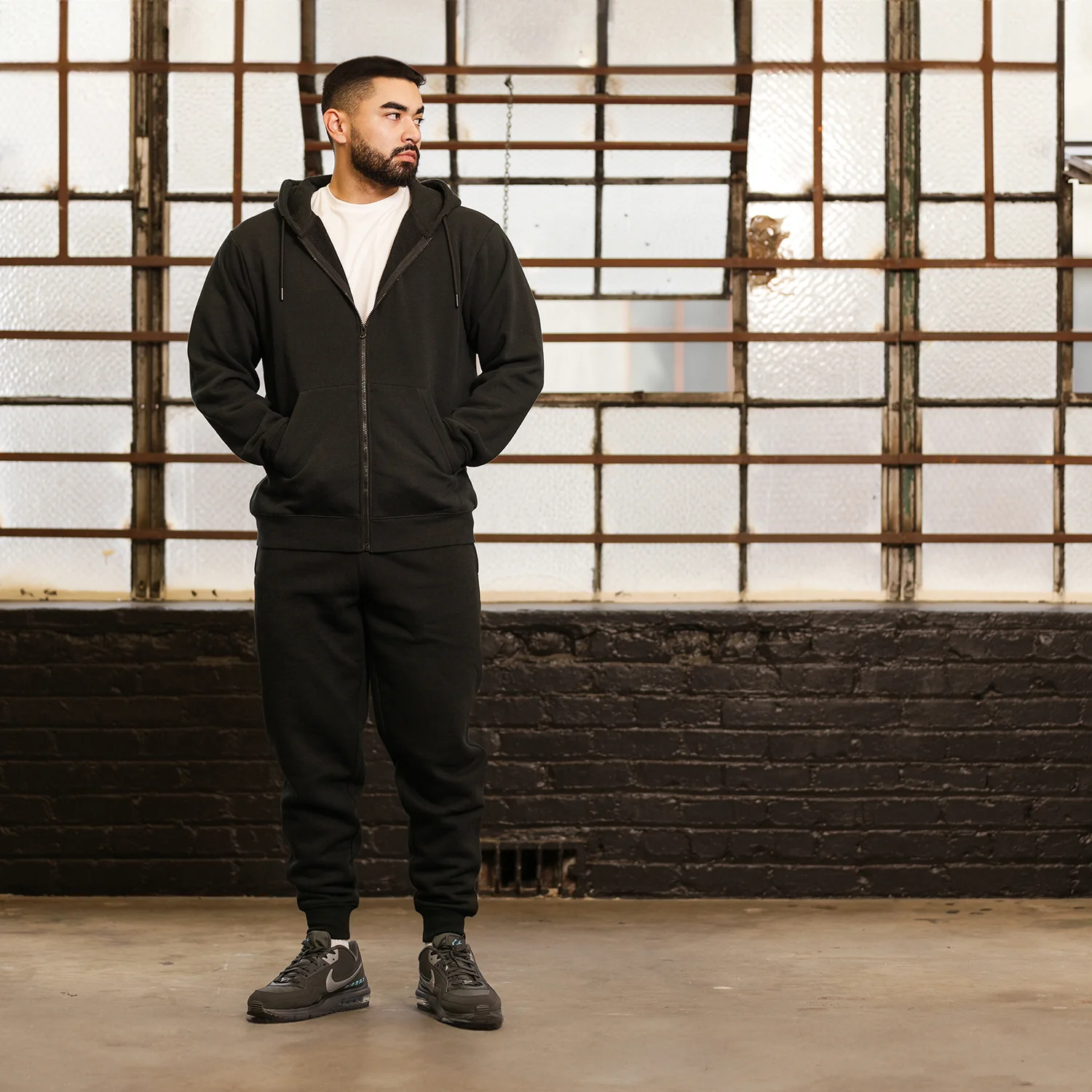 Classic Fleece FZ Hoody - Mens - Image 3