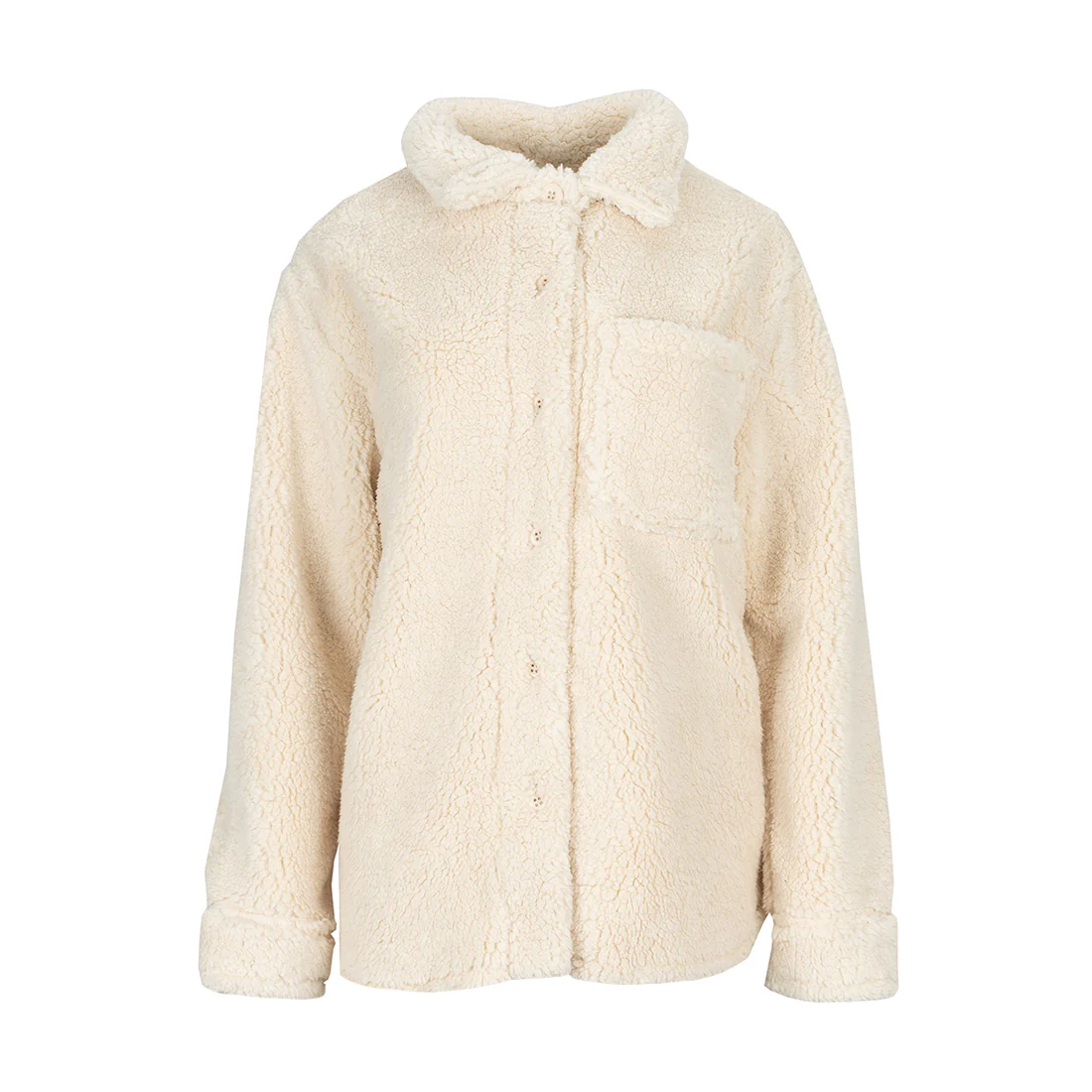 Sherpa Shirt Jacket - Womens