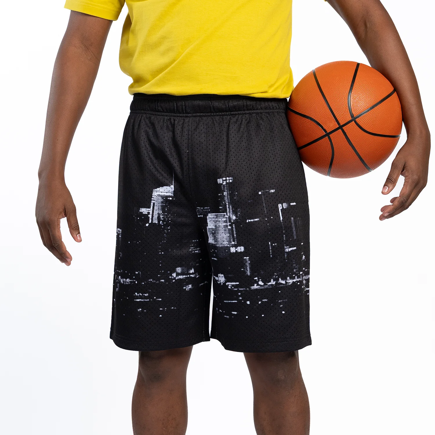 Printed Mesh Short Skyline - Mens - Image 2