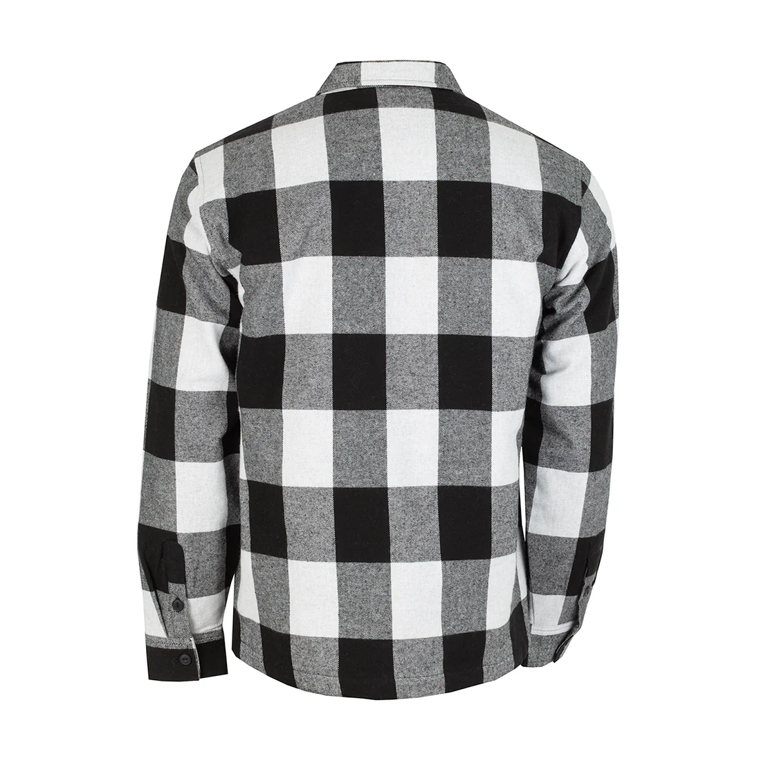 Quilted Lined Flannel Shirt Jacket - Mens - Image 2