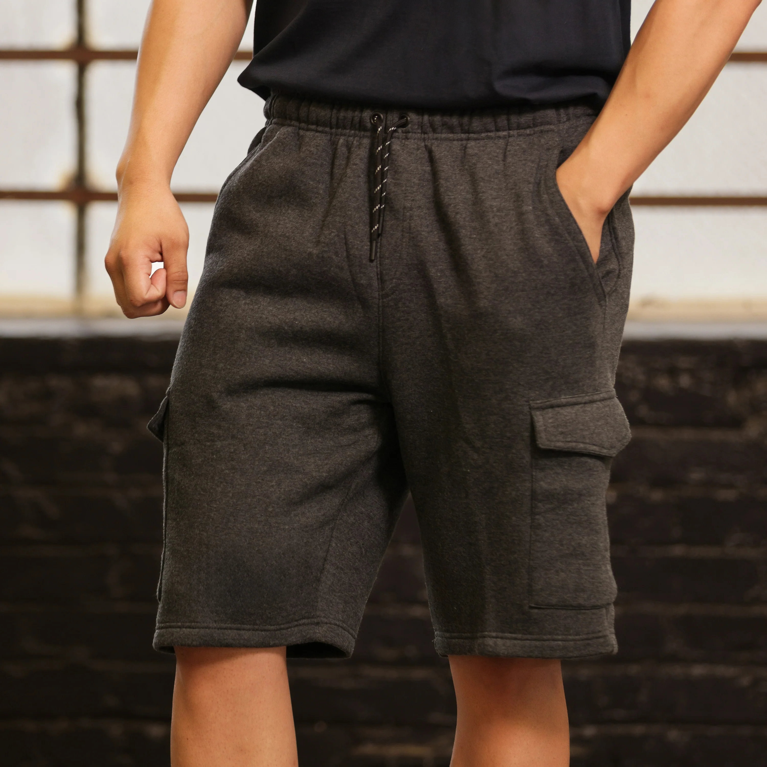 Classic Fleece Cargo Short - Mens - Image 5